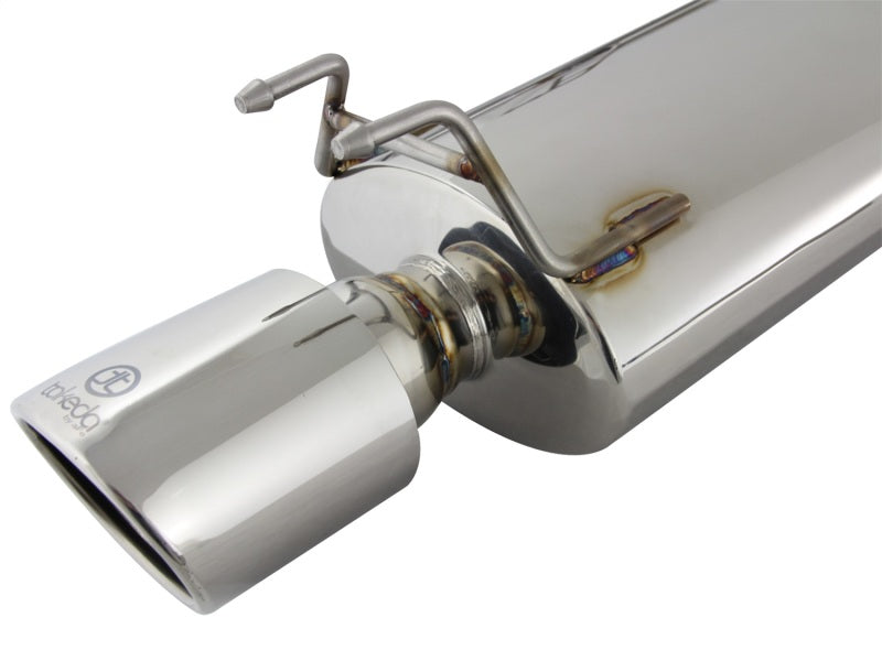 aFe Takeda Exhaust 304SS Dual Cat-Back w/ Polished Tips 13-17 Honda Accord LX/EX/EX-L Sedan L4 2.4L