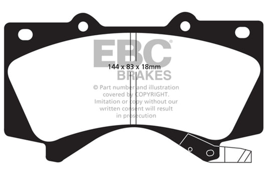 EBC Brakes Bluestuff Street and Track Day Brake Pads