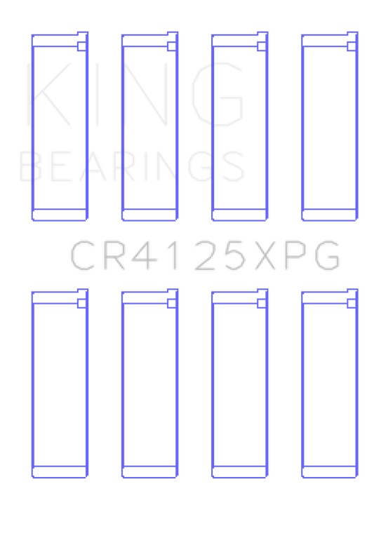 King Subaru EJ20/EJ22/EJ25 (Suites 52mm Journal Size) (Size STD) Tri-Metal Perf Rod Bearing Set