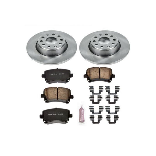 Power Stop 06-09 Audi A3 Rear Autospecialty Brake Kit