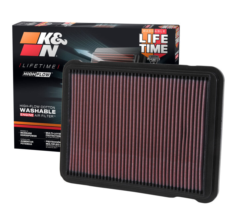 K&N Replacement Air Filter TOYOTA LANDCRUISER V8-4.7L; 1999-2000