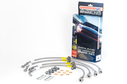 Goodridge 10-15 Chevrolet Camaro Stainless Steel Brake Line Kit