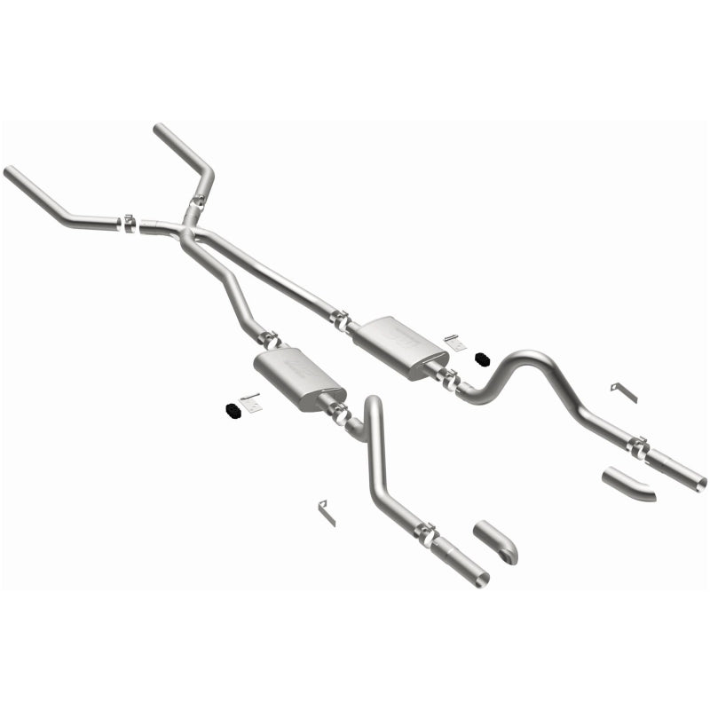 MagnaFlow SYS C/B 67-70 Mustang 2.50inch w/Tru-X
