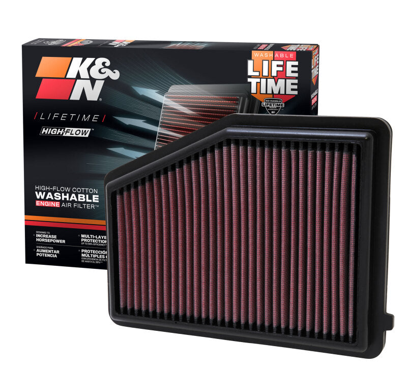 K&N Replacement Air Filter for 12 Honda Civic 1.8L L4