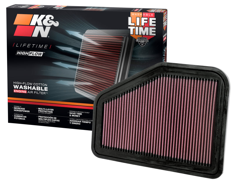 K&N 06 Holden Commodore VE Drop In Air Filter
