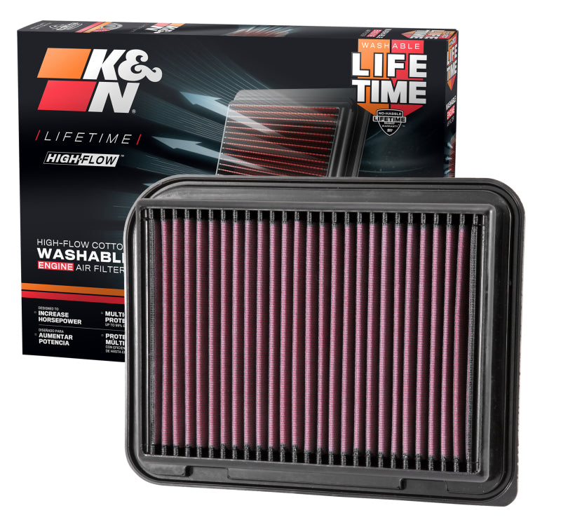 K&N Replacement Panel Air Filter for Mitsubishi 12-15 Outlander/12-14 ASX/13-14 Lancer