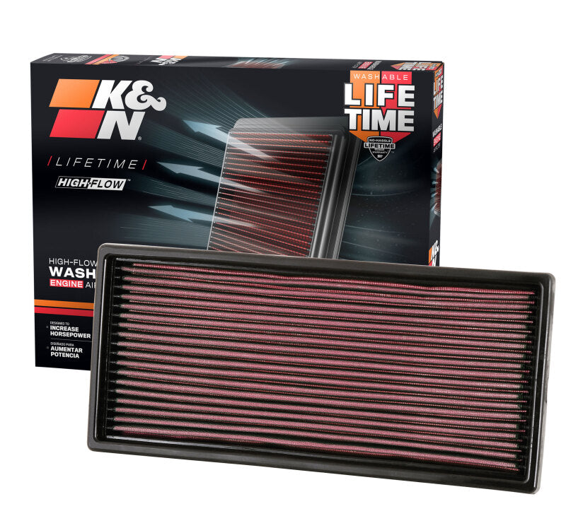 K&N 97-96 Ford 4.9L/5.0L / 87-97 5.8L/7.5L Drop In Air Filter