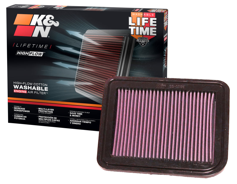 K&N Mitsubishi Endeavor/06 Eclipse/04-5 Galant Drop In Air Filter